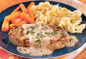 Creamy Mustard Pork Chops