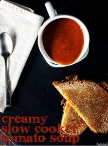 Creamy Slow Cooker Tomato Soup