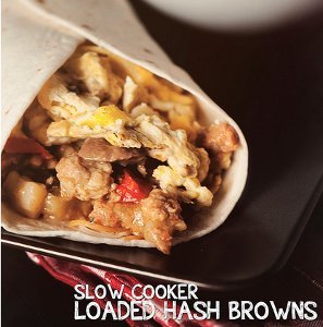 Slow Cooker Loaded Hash Browns