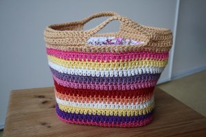 All-Purpose Striped Basket