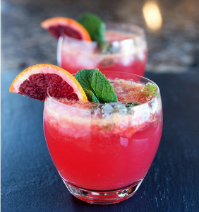 Blood Orange Mojitos