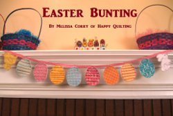 Easy Eggs Easter Bunting