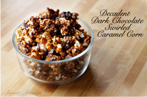 Dark Chocolate Caramel Corn