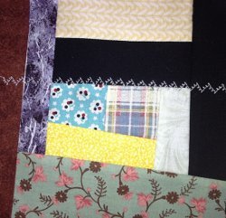 Making a Crazy Quilt Top