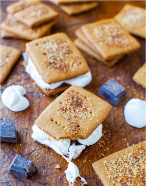 Cinnamon Sugar Graham Cracker Smores