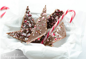 Chocolate Candy Cane Bark