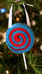 Lucky Felt Lollipops