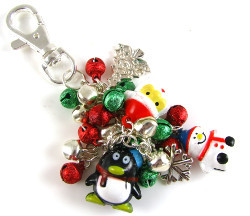 Santa's Bag Key Chain