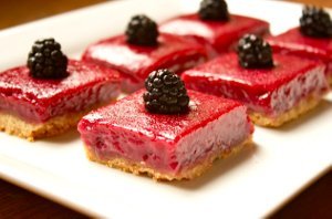 Blackberry Limeade Bars