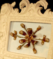 Vintage Framed Snowflake