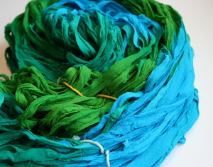 Silk Chiffon Ribbon Yarn