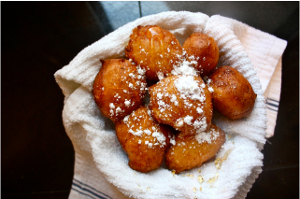 Vanilla Bean Ricotta Doughnuts