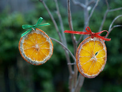 Dried Orange Ornaments