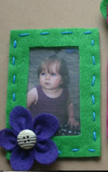 Fabulous Felt Photo Frame