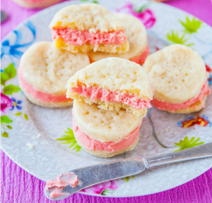 Sugar Wafer Sandwich Cookies