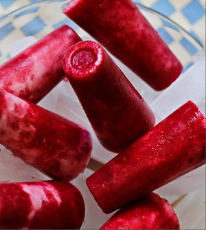 Raspberry Creme Pops