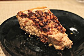 No Bake Butterfinger Pie