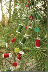 Splendid Spool and Button Garland