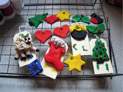 Salt Dough Tags and Decorations