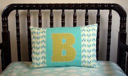 Alpha Applique Pillowcase