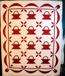 Red's Baskets Quilt