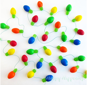 M&M and Mike and Ike Christmas Lights