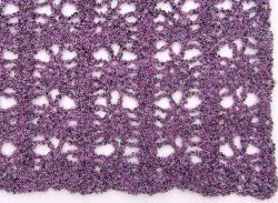 Strawberry Lace Crochet Blanket