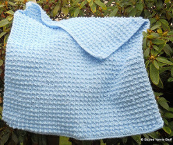 Powder Blue Baby Blanket