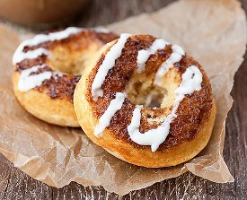 Cinnamon Roll Donuts