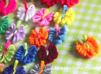 Tiny Yarn Butterflies