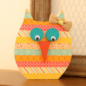 Washi Tape Hooty Owl