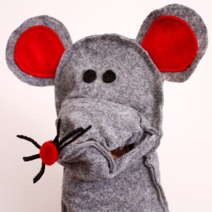 Mousey Felt Puppets