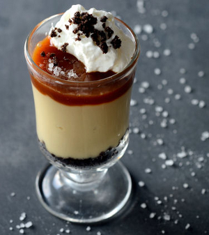 Salted Caramel Budino