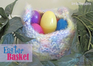 Knit Easter Basket