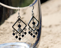 Shining Chandelier Crystal Earrings