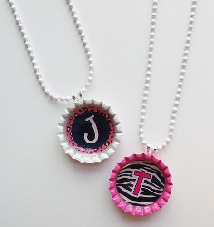 Leftover Bottle Cap Necklace