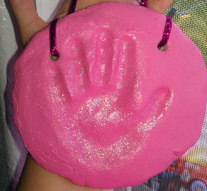 Salt Dough Handprints