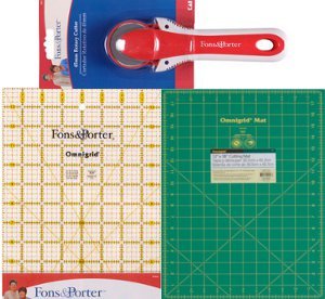 Omnigrid and Fons & Porter Rotary Cutting Supplies from Prym Consumer