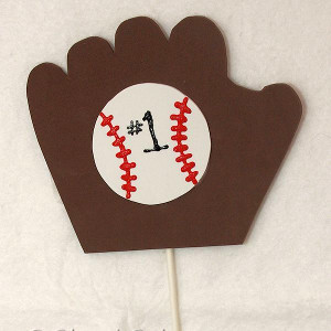 #1 Baseball Fan Sports Craft