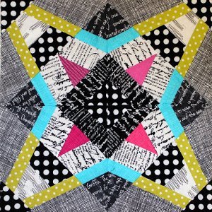 Refracted Star Block | FaveQuilts.com