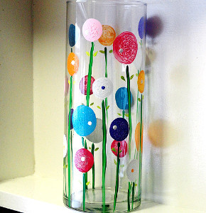 Spring has Sprung Flower Vase