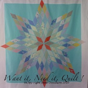 Beautiful Diamonds Star Quilt