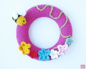 Crochet Spring Wreath