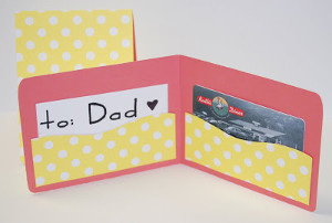 Dad's Gift Card Wallet
