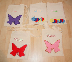 Party Butterfly Totes