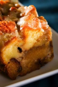 Fruit Cake Bread Pudding