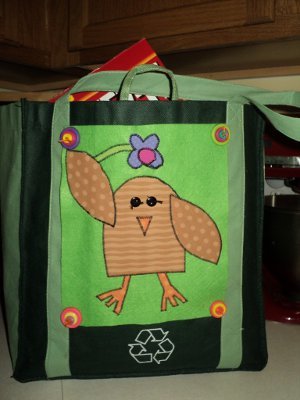 Upcycled Reusable Shopping Bags
