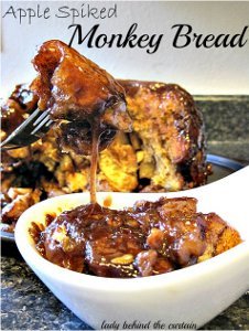 Apple Spiked Monkey Bread