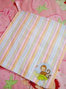 Soft Flannel Baby Wash Cloths