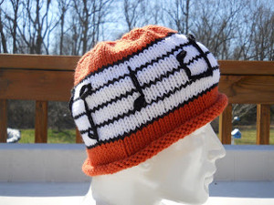 Notes of Love Knit Hat